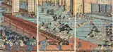 Untitled by Utagawa Kuniyoshi, Woodblock Triptych, offered Mar 2021