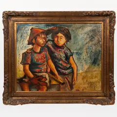 Young Friends by Don Cincone, Oil on canvas, offered Oct 2026