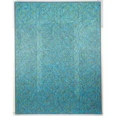 Cireum green by Todd Boppel, oil on canvas, offered Jul 2026