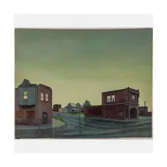 Cityscape by Douglas Lucak, Oil on canvas, offered Jul 2026