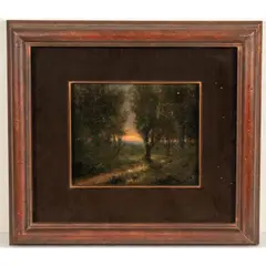 Landscape at Dusk by Frederick Judd Waugh, Oil on canvas, offered May 2026