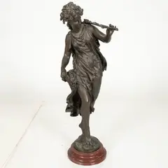 Autumn by Mathurin Moreau, Bronze, offered May 2026
