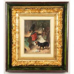 Songs Without Words by Julius Hartung & Carl Reichert, Oil on board, offered May 2026