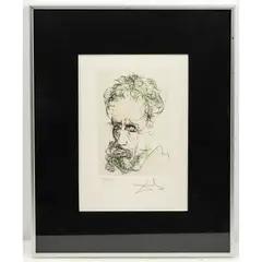Michelangelo 1968, Colored by Salvador Dalí, Etching, offered Mar 2026