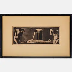 From many wounds you bleed, Oh Nation by Käthe Kollwitz, Etching, offered Sep 2025