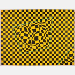 Untitled by Greg Russell, Acrylic on board, offered Sep 2025