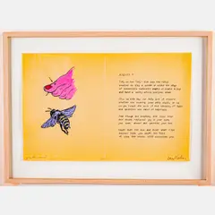 Toby or Not Toby by Jane Hammond, 2002, Acrylic and ink on rice paper, offered Jul 2025