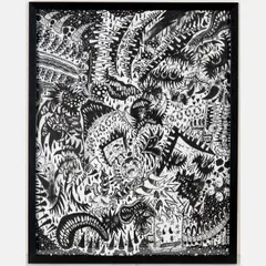UntitledPencil and by Buttcoffin, ink on Bristol paper, offered Jul 2025