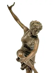 Untitled by Claire Jeanne Roberte Colinet, Bronze and Marble Sculpture, offered Jul 2025