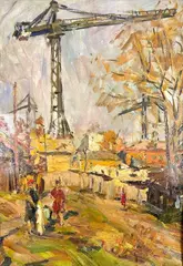 Untitled by Alexander Andreyevich Lopatkin, Oil on Canvas, offered Mar 2025