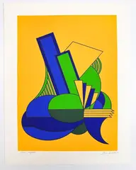 Untitled by Fran DeBellas, Lithograph on Paper, offered Mar 2025