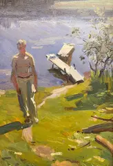 Untitled by Nikolai Pavlovich Tolkunov, Oil on Board, offered Sep 2024