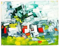 Untitled by Jules Engel, Oil on Paper, offered Sep 2024
