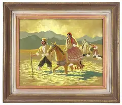 Untitled by Parviz Kalantari, Oil on Canvas, offered Sep 2024