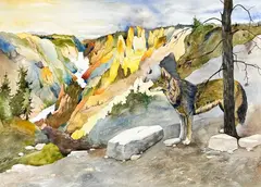 Untitled by Robert Brown, Watercolor, offered May 2023