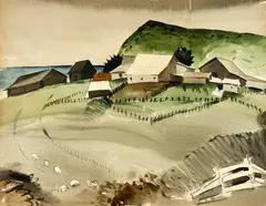 Untitled by George Post, Watercolor, offered May 2023