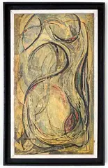 Untitled by Frank Woelfel, Oil on Canvas Panel, offered Jun 2022