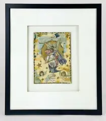 Untitled by Jenny Hart, Mixed Media Collage Painting, offered Oct 2021