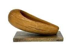 Orange 56 by Les Kleinberg Midcentury Wood, Sculpture, offered Dec 2024