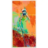 Olympic Pole Vaulting by LeRoy Neiman, serigraph, sold Nov 2025