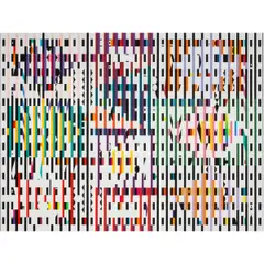 Untitled by Yaacov Agam, screenprint, sold Nov 2025