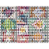 Untitled by Yaacov Agam, screenprint, sold Nov 2025