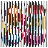 Untitled by Yaacov Agam, screenprint, sold Nov 2025