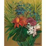 Printemps by Bibi Zogbé, 1974, oil on canvas, sold Nov 2025