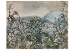 Untitled by Anna Adams, 1972, watercolour, offered Feb 2021