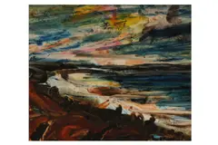 Untitled by Allen Freer, watercolour and gouache, offered Feb 2021