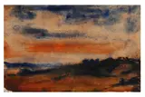 R.a. (1927–2005) by Norman Adams, watercolour, offered Feb 2021