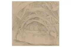 Untitled by Thomas Hennell, pencil, offered Feb 2021