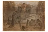 Untitled by David Scott, 1840, pencil, offered Feb 2021