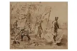 Untitled by Thomas Hennell, watercolour, offered Feb 2021
