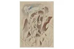 R.a. (1899–1991) by Eileen Agar, 1941, gouache, offered Feb 2021