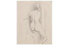 Untitled by Lynton Lamb, pencil, offered Feb 2021