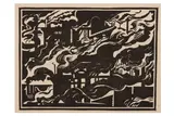 Untitled by Edward Wadsworth, woodcut, offered Feb 2021