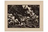 A.r.a. (1889–1949) by Edward Wadsworth, woodcut, offered Feb 2021