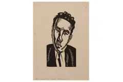 Untitled by Edward Wadsworth, engraving, offered Feb 2021