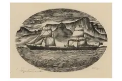 Untitled by Lynton Lamb, engraving, offered Feb 2021