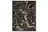 Untitled by David Jones, woodcut, offered Feb 2021