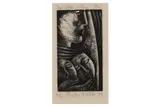 Untitled by Phyllis Mahon, engraving, offered Feb 2021