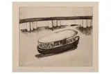 Untitled by Tessa Newcomb, engraving, offered Feb 2021