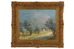 Untitled by Marcel Masson, oil on canvas, offered Feb 2021
