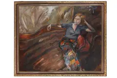 Untitled by Jacques Herbert Kupferman, oil on canvas, offered Feb 2021
