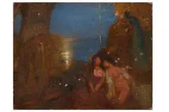 Untitled by William Shackleton, oil on canvas, offered Feb 2021