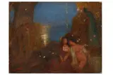 Untitled by William Shackleton, oil on canvas, offered Feb 2021