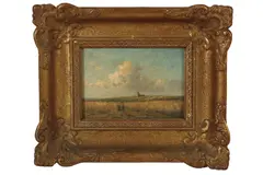 Untitled by Bernard Koldeweij, oil on board, offered Feb 2021