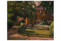 Untitled by Max Braumann, oil on canvas, offered Feb 2021