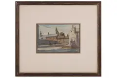 Untitled by Henry Boddington, 1996, oil on board, offered Feb 2021